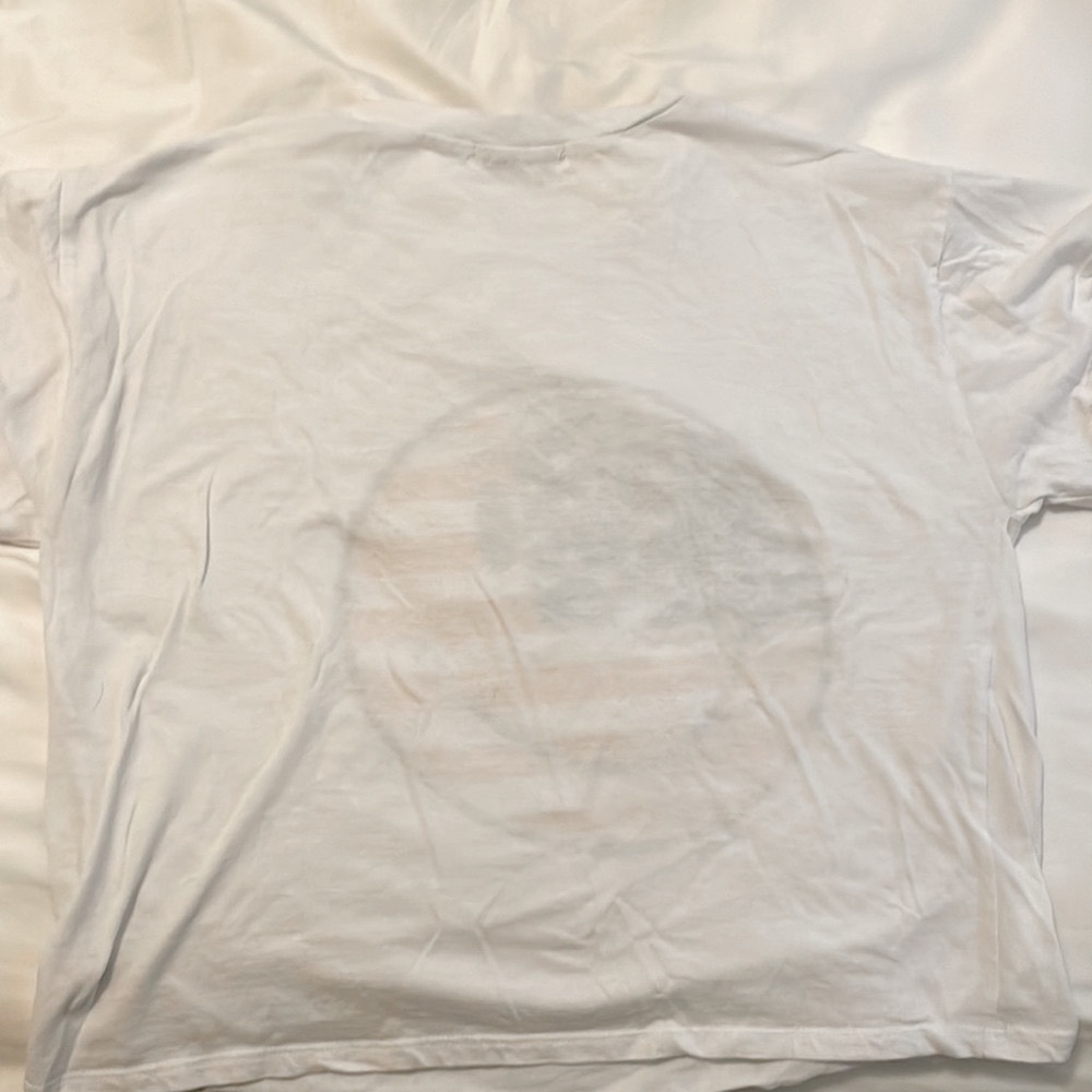 AMERICAN FLAG SMILEY FACE SHIRT - Picture 2 of 2